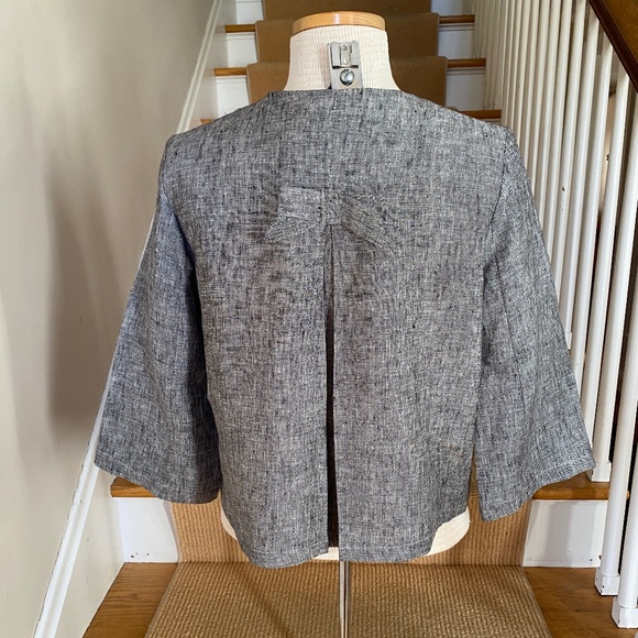 French linen jacket by Eva Tralala - Picture 3 of 12